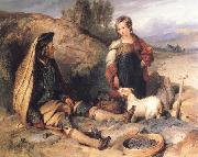 Sir Edwin Landseer The Stonebreaker and his Daughter oil